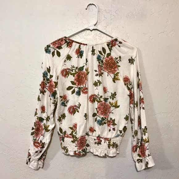 American Rag Floral Print Top - Picture 3 of 6
